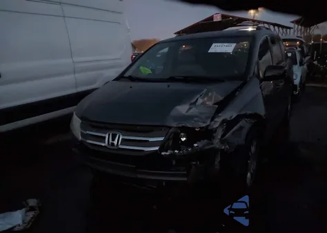 2012 Honda Odyssey Ex from USA, damaged, VIN 5FNRL5H46CB063337
